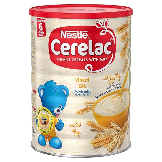 Nestlé Cerelac Fruit & Wheat Infant Cereal – Nutritious Baby Food Blend