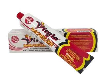 Virgin Hair Fertilizer Enriched with Coconut Oil – Strengthening & Nourishing Treatment for Healthy Hair – 125 g