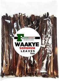 Waakye Sorghum Leaves Natural Coloring for Traditional Dishes – 5oz Pack