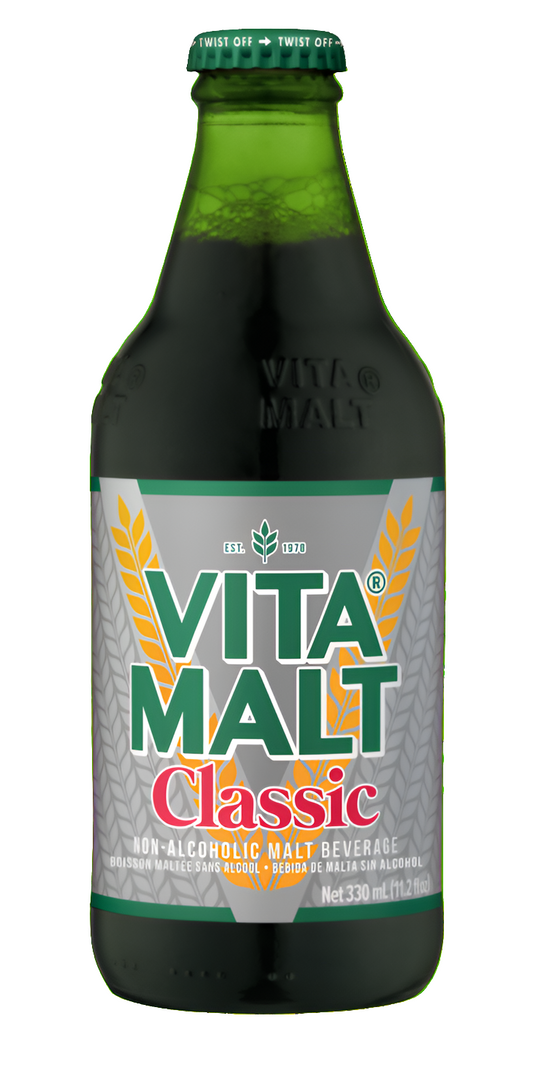 Vita Malt – Energizing Non‑Alcoholic Malt Beverage – Pack of 6 Bottles