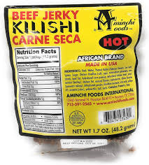 Aminchi Foods Kilishi Spicy Nigerian Beef Jerky – 48.2g
